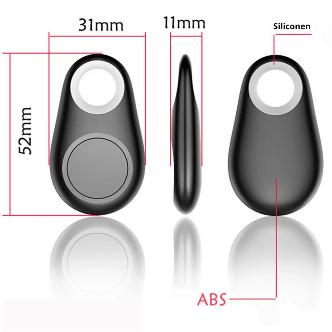 Smart Tag Bluetooth Tracker - Key and Bag Finder + Alarm