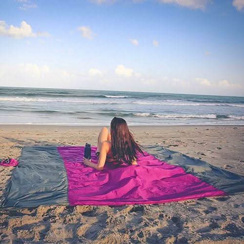 Stranddeken - Zand doorlatend
