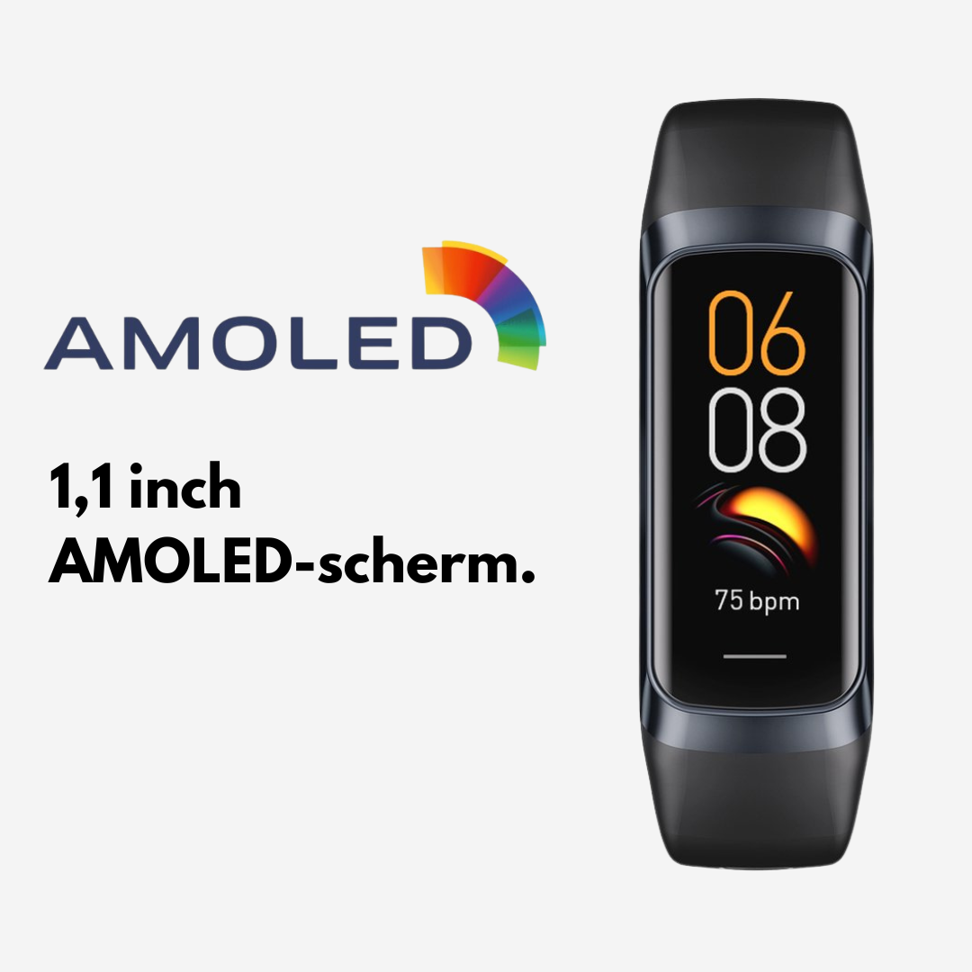 Montre connectée de fitness - Tracker d'activité intelligent