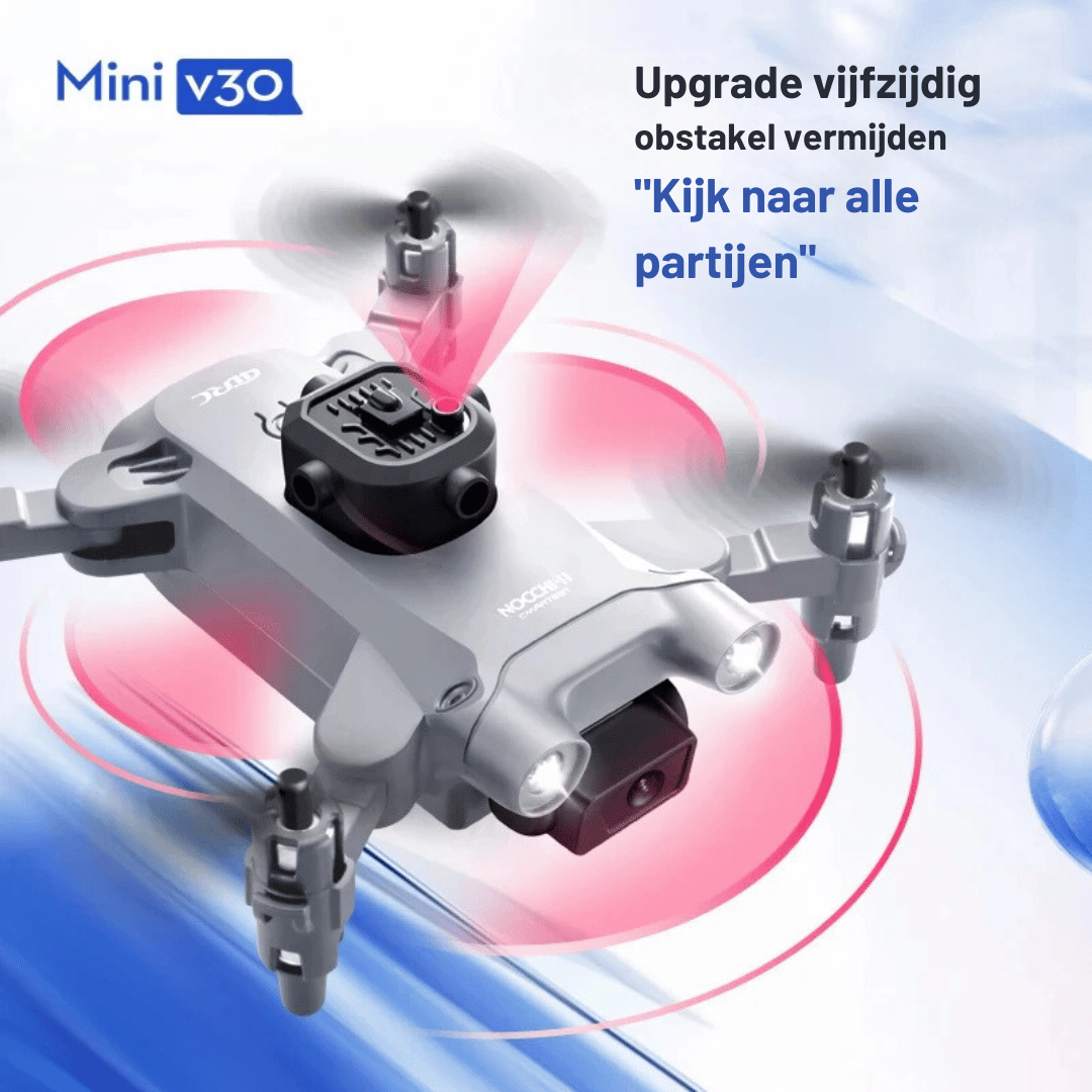 V30 Mini Drone - 8K HD - Five-Sided Obstacle Avoidance
