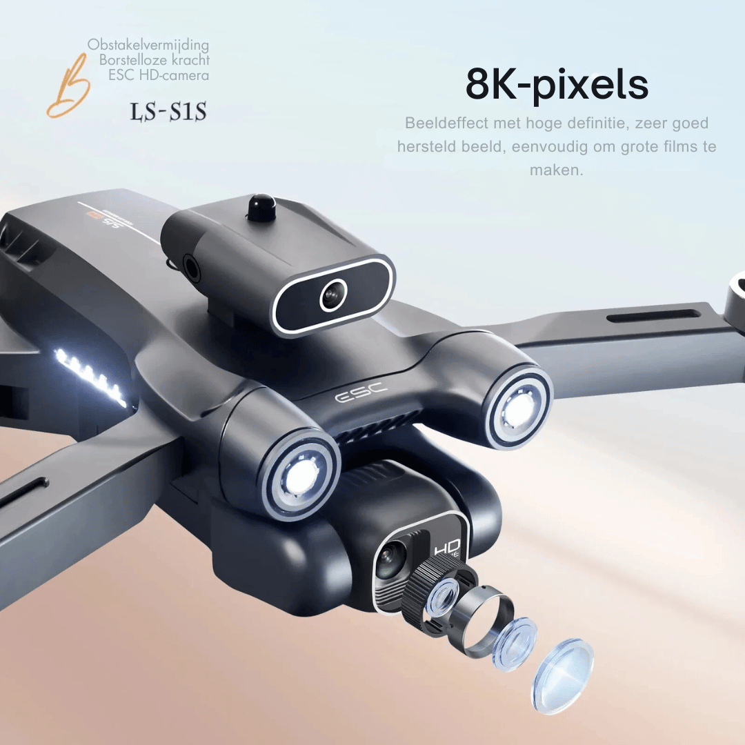 Mini Drone - 8K Camera - Opvouwbare - Obstakelvermijding