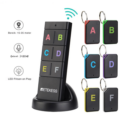 Wireless Key Finder - Huisdier en Portemonnee Tracker