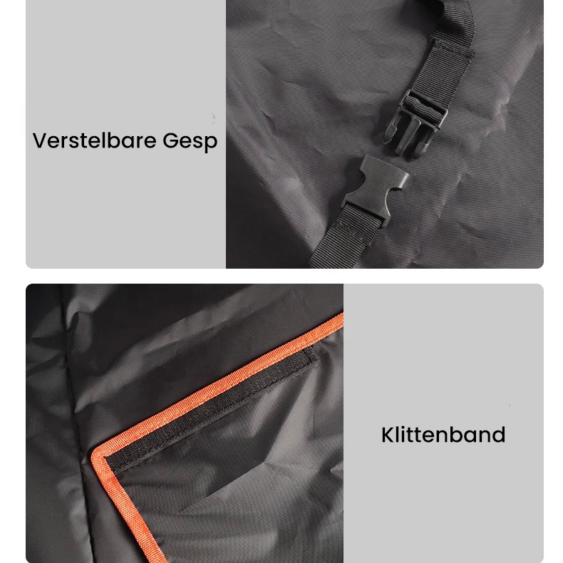 Couverture imperméable de protection pour coffre de chien