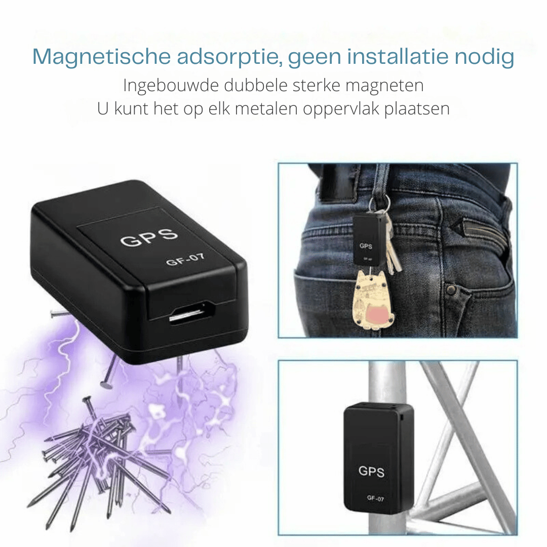 Mini GPS Tracker - Real-Time Auto Locator | Magnetisch