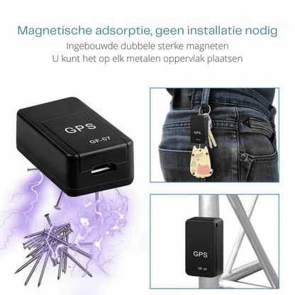 Mini GPS Tracker - Real-Time Auto Locator | Magnetisch