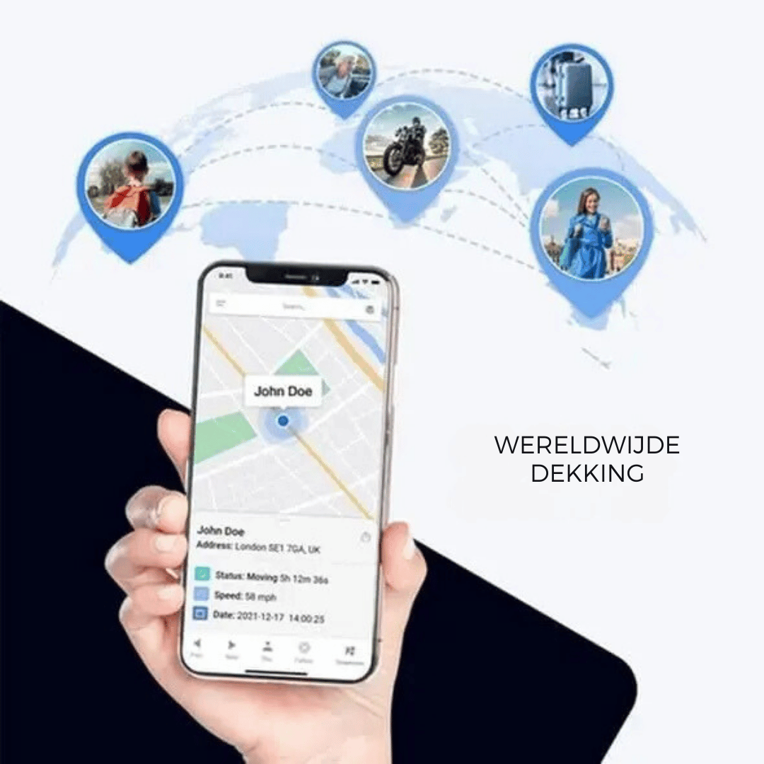 3x Mini GPS Tracker - Puissant localisateur de voiture et de clés