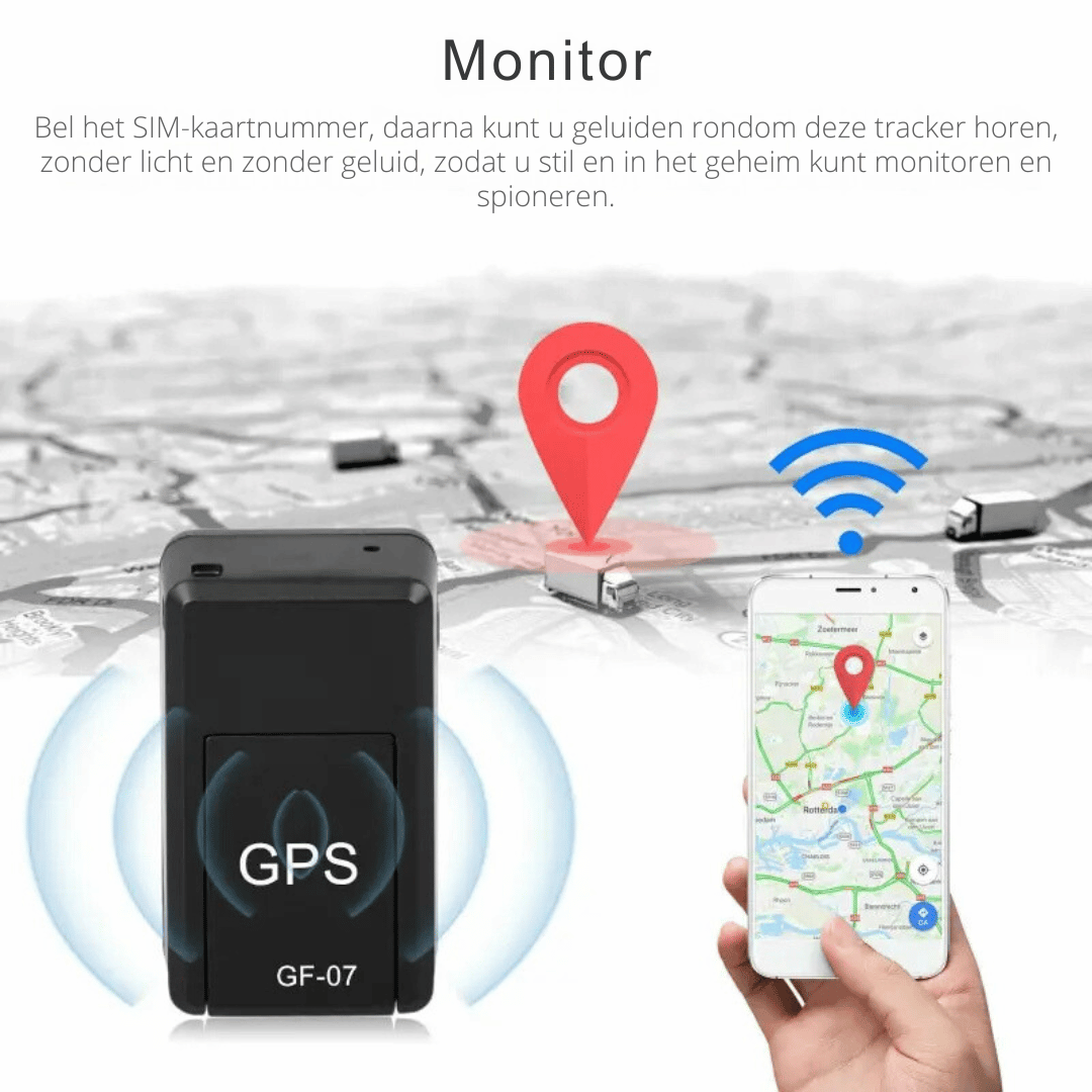 Mini GPS Tracker - Real-Time Auto Locator | Magnetisch