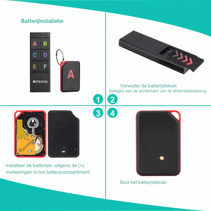 Wireless Key Finder - Huisdier en Portemonnee Tracker