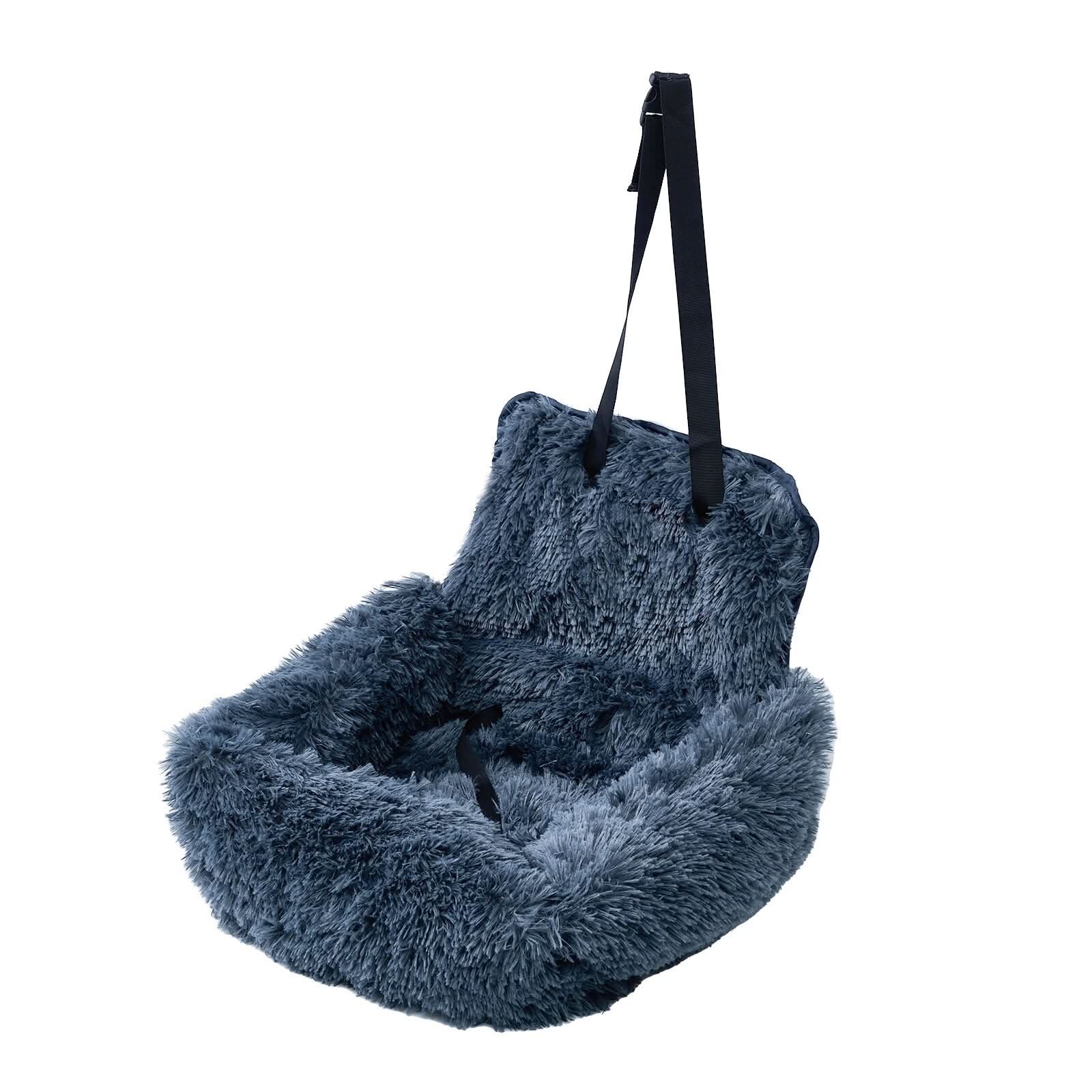 Panier moelleux et apaisant pour chien, idéal pour le siège auto