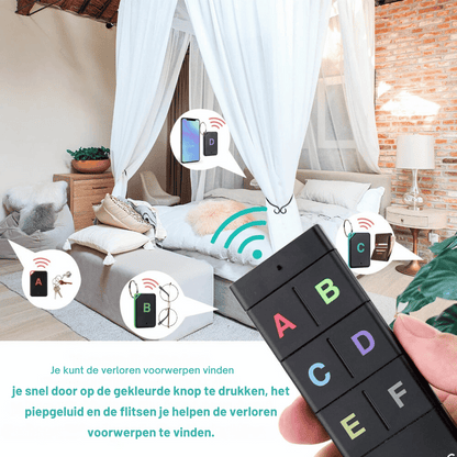 Wireless Key Finder - Huisdier en Portemonnee Tracker