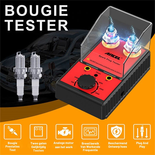 Bougie Tester met Dubbele Testopening