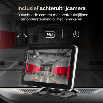 7.5 Inch Display – Draadloos CarPlay &amp; Android Auto – Inclusief HD Achteruitrijcamera