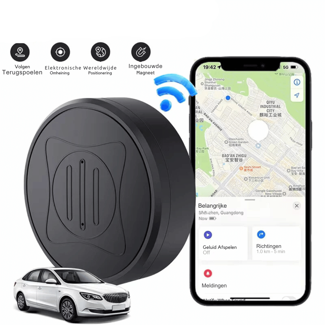 Traceur GPS magnétique - Voiture, Animaux, Enfants