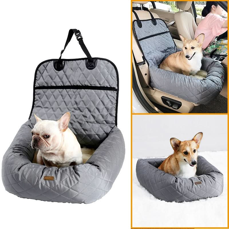 Siège auto pour chien à double fonction