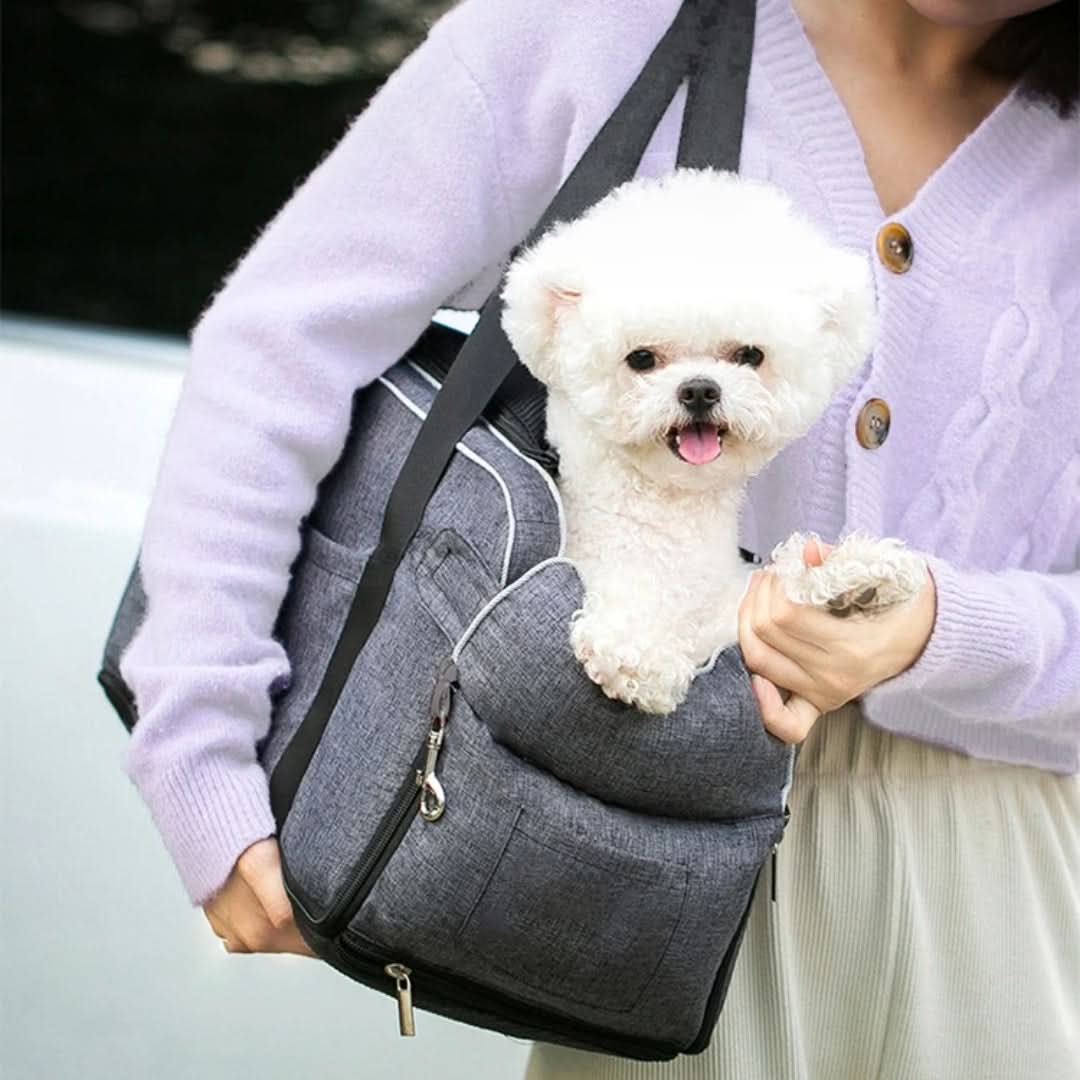 Panier/sac portable pour chien