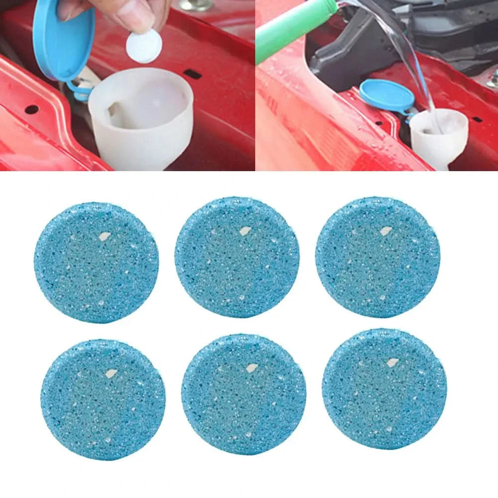 Glass water effervescent tablets 