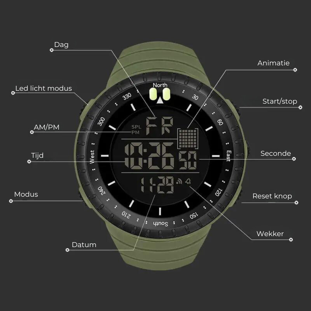 Outdoor Watch - Waterproof