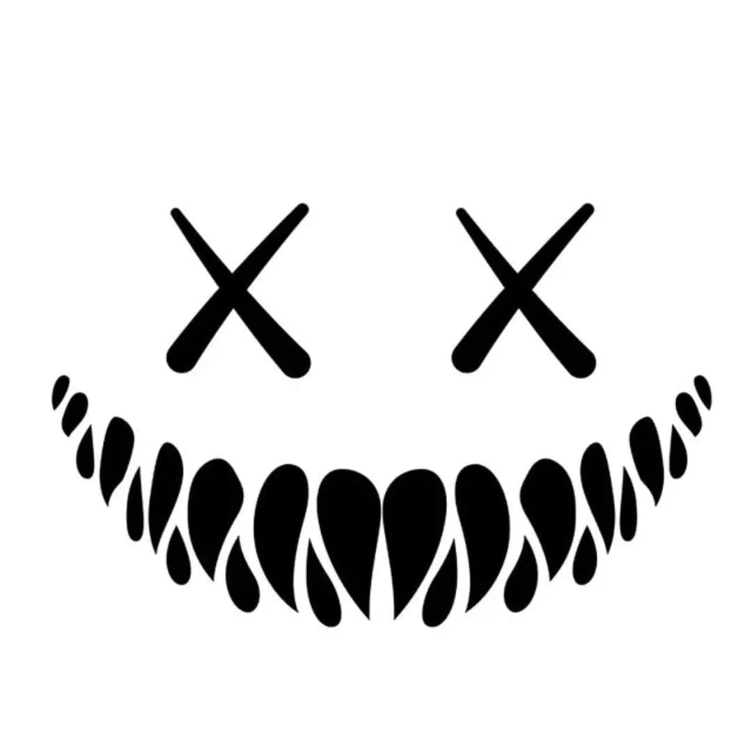 Demon Gezicht | Auto Stickers