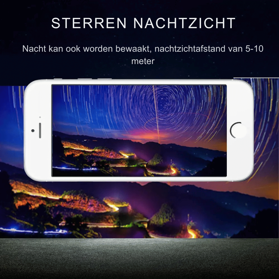 Draadloze Achteruitrijcamera 720P – Nachtzicht – IP67 Waterproof – iOS &amp; Android Compatibel