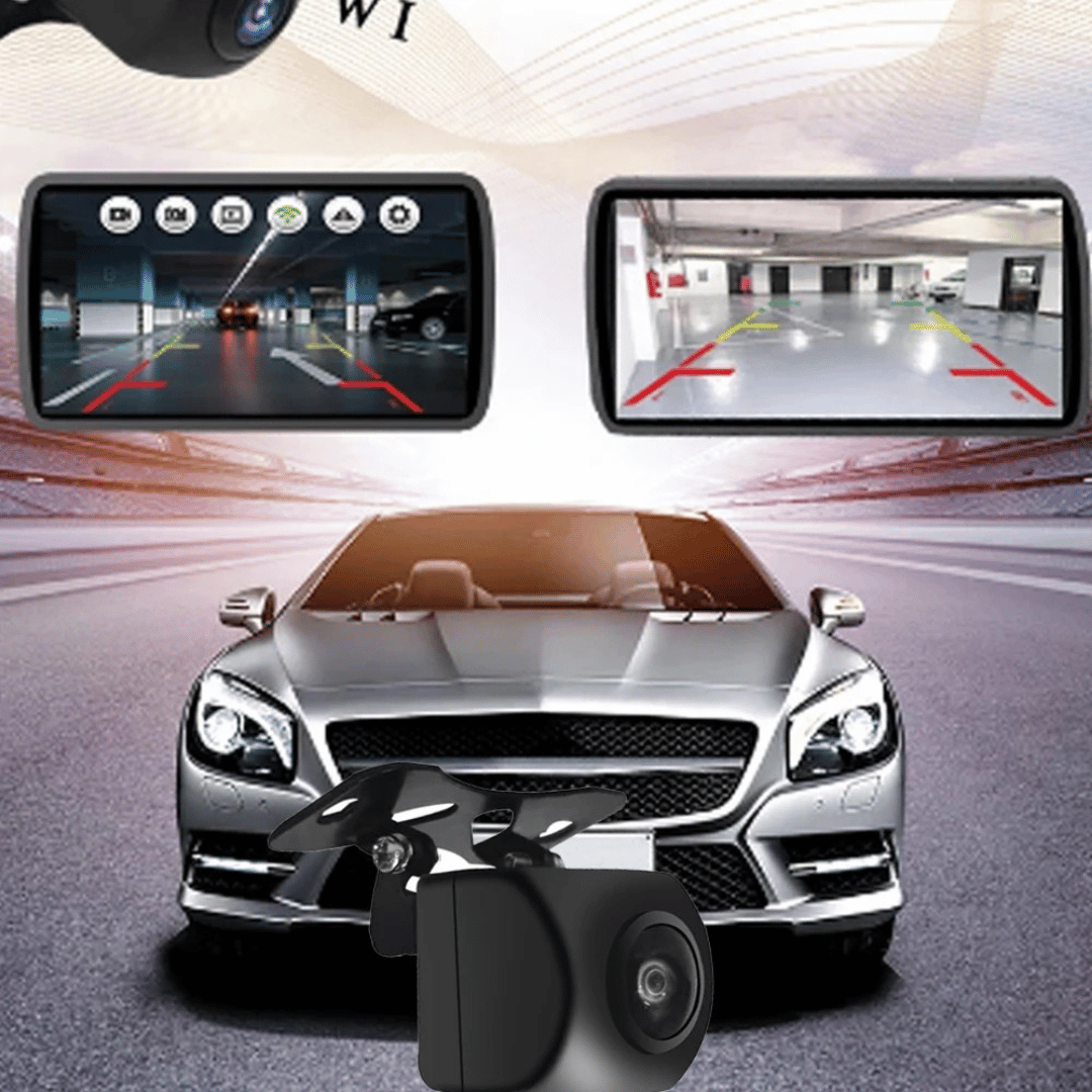 Draadloze Achteruitrijcamera 720P – Nachtzicht – IP67 Waterproof – iOS &amp; Android Compatibel