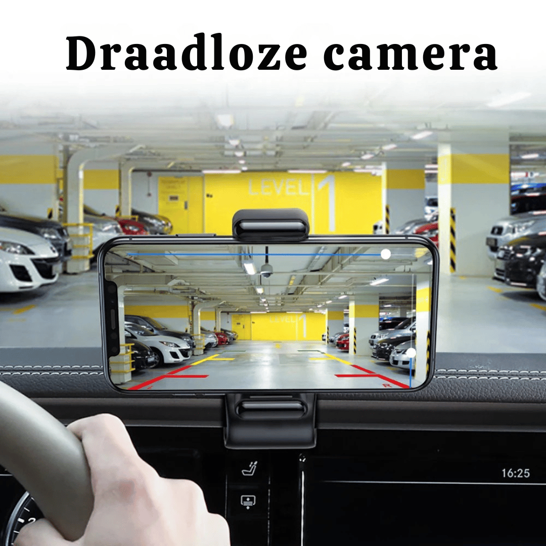 Draadloze Achteruitrijcamera – HD 720P – Night Vision – Universeel – iOS & Android Compatibel