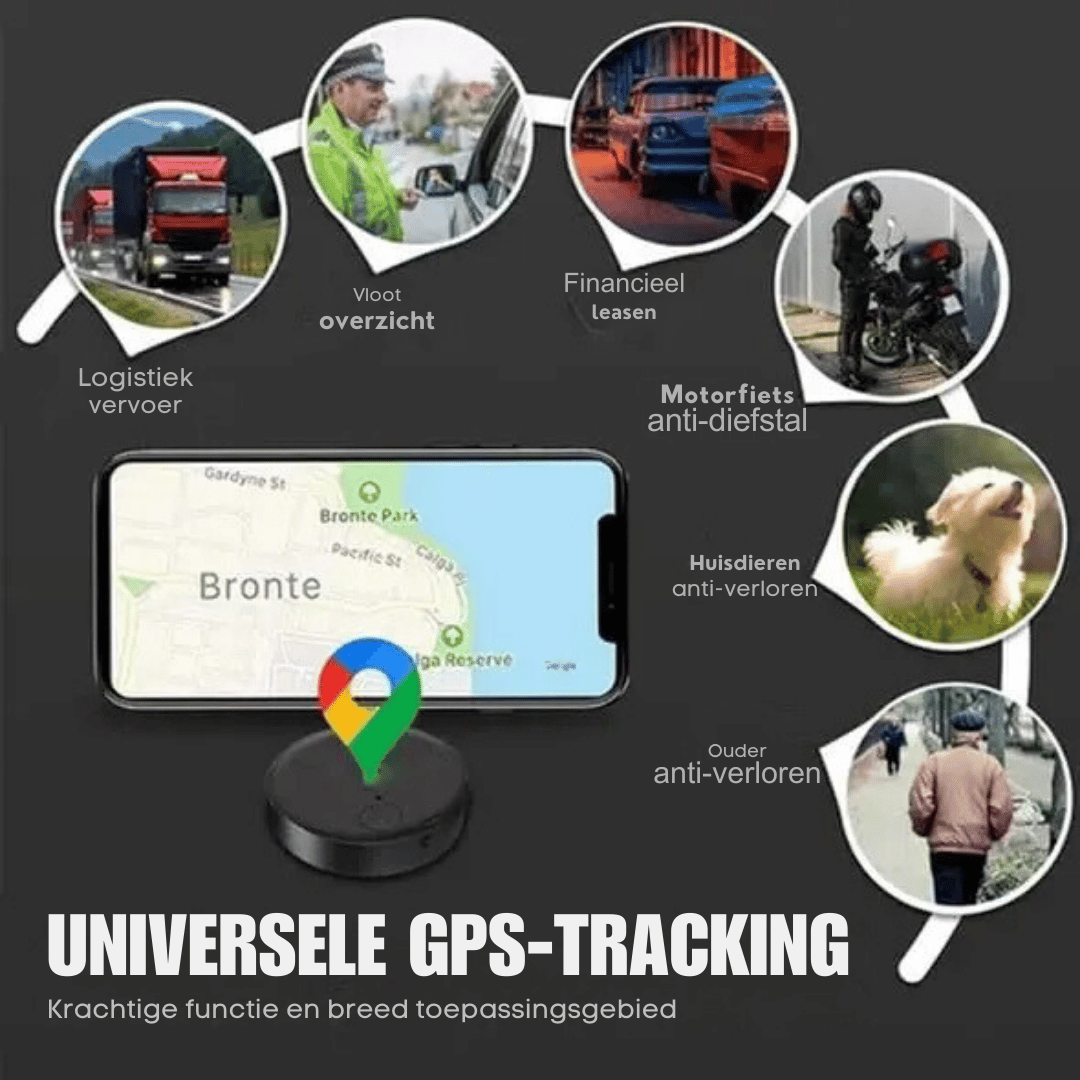 3x Mini GPS Tracker - Puissant localisateur de voiture et de clés