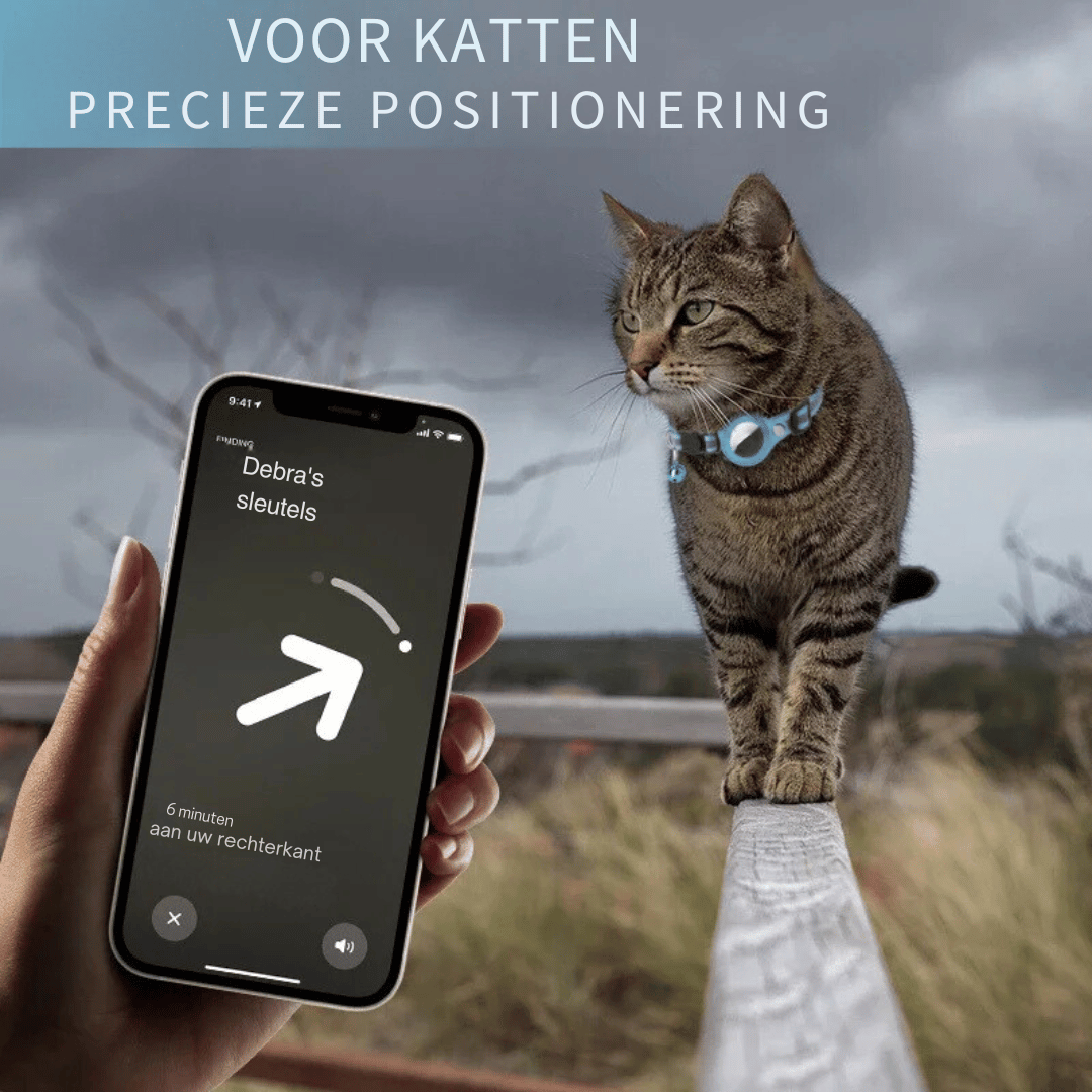 Kat GPS Tracker - Slimme Halsband - Waterdicht