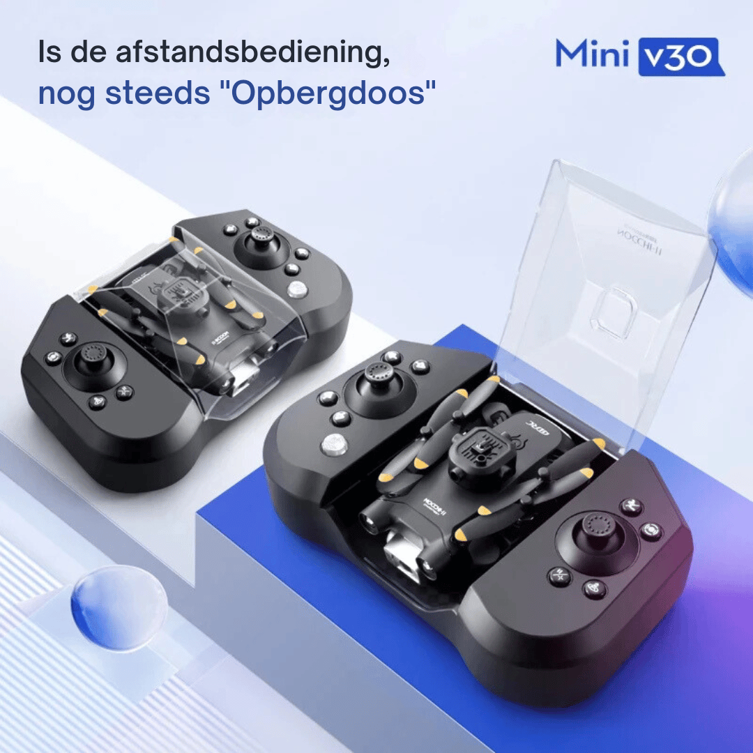 V30 Mini Drone - 8K HD - Five-Sided Obstacle Avoidance