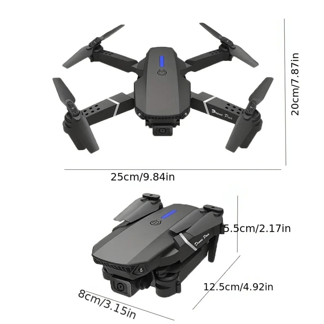 Drone RC - Caméra 4K pliable + Fonction de maintien d'altitude