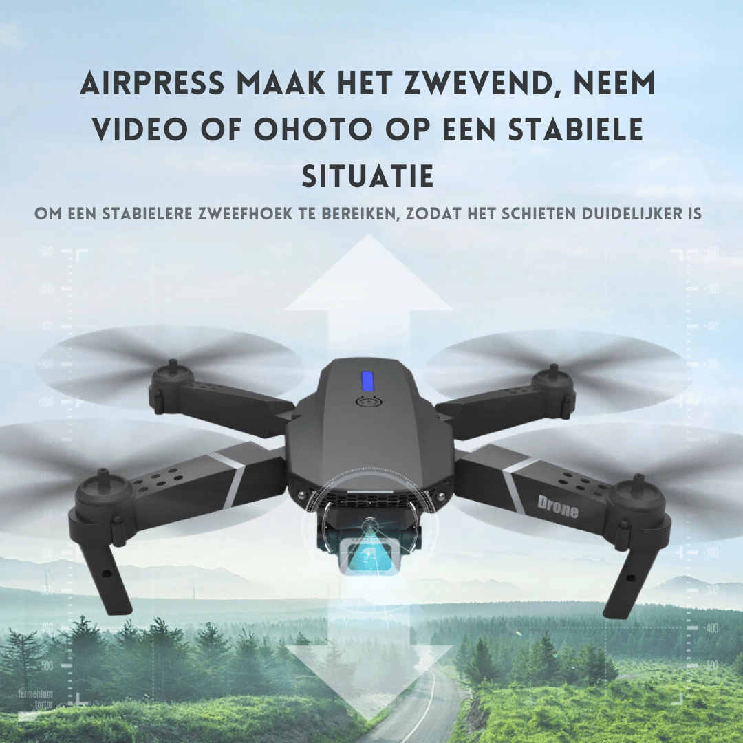 Drone RC - Caméra 4K pliable + Fonction de maintien d'altitude