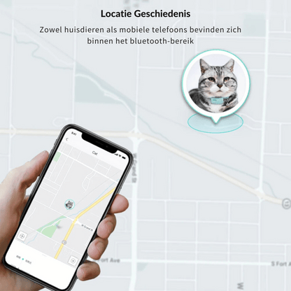 Smart GPS Tracker - Katten en Honden - Waterdicht