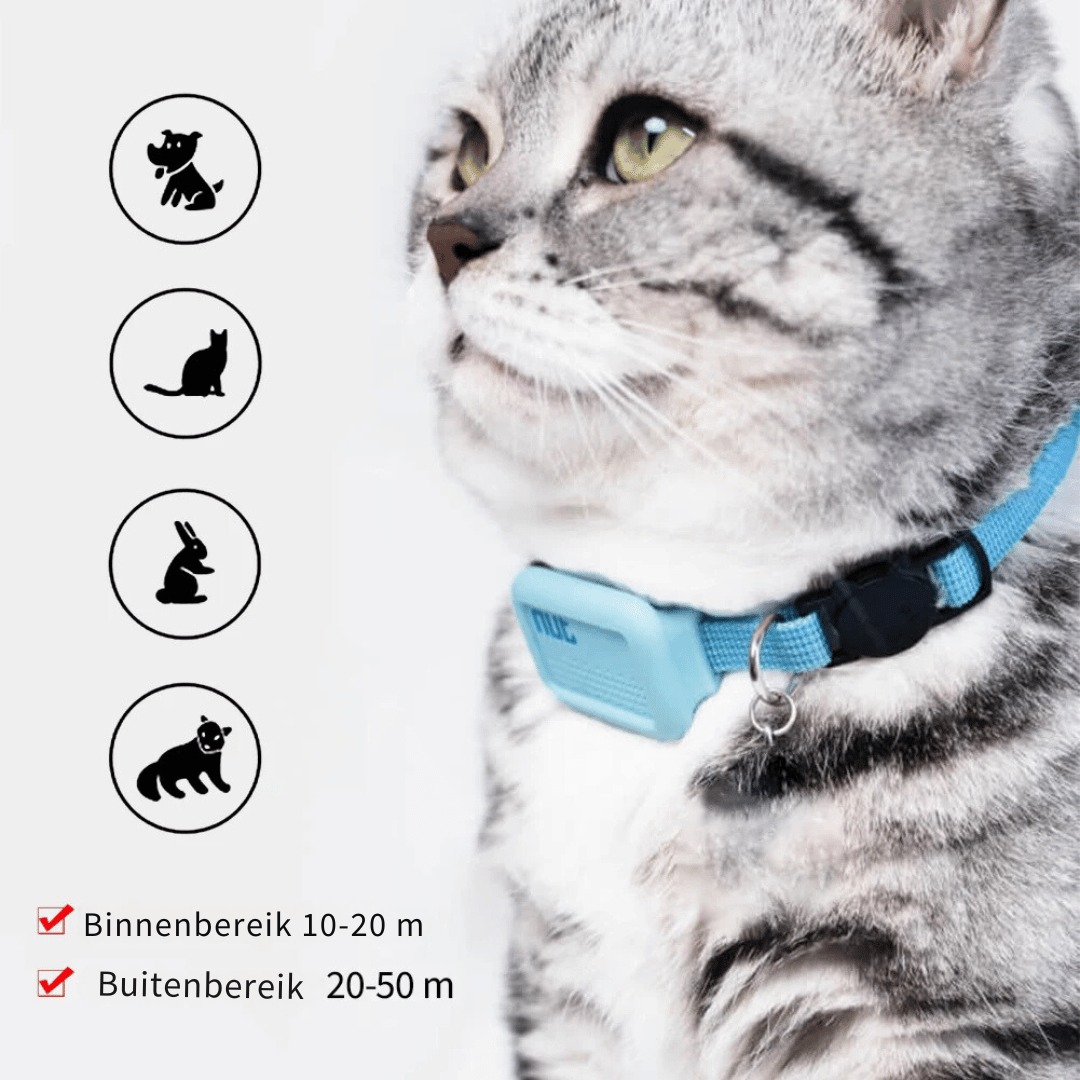 Smart GPS Tracker - Katten en Honden - Waterdicht