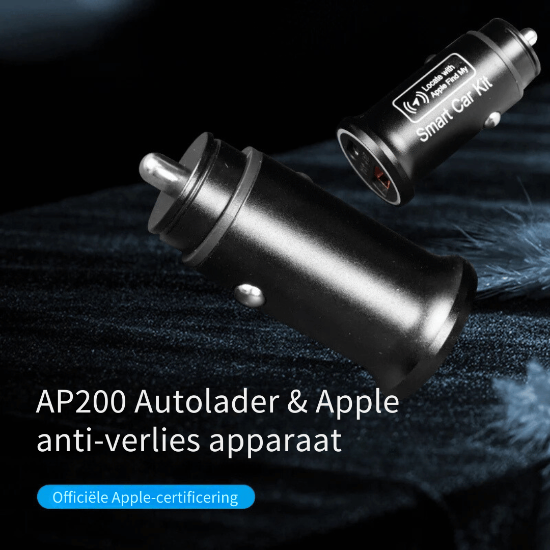 AP200 USB Car Charger - 20W Fast Charger with GPS Tracker