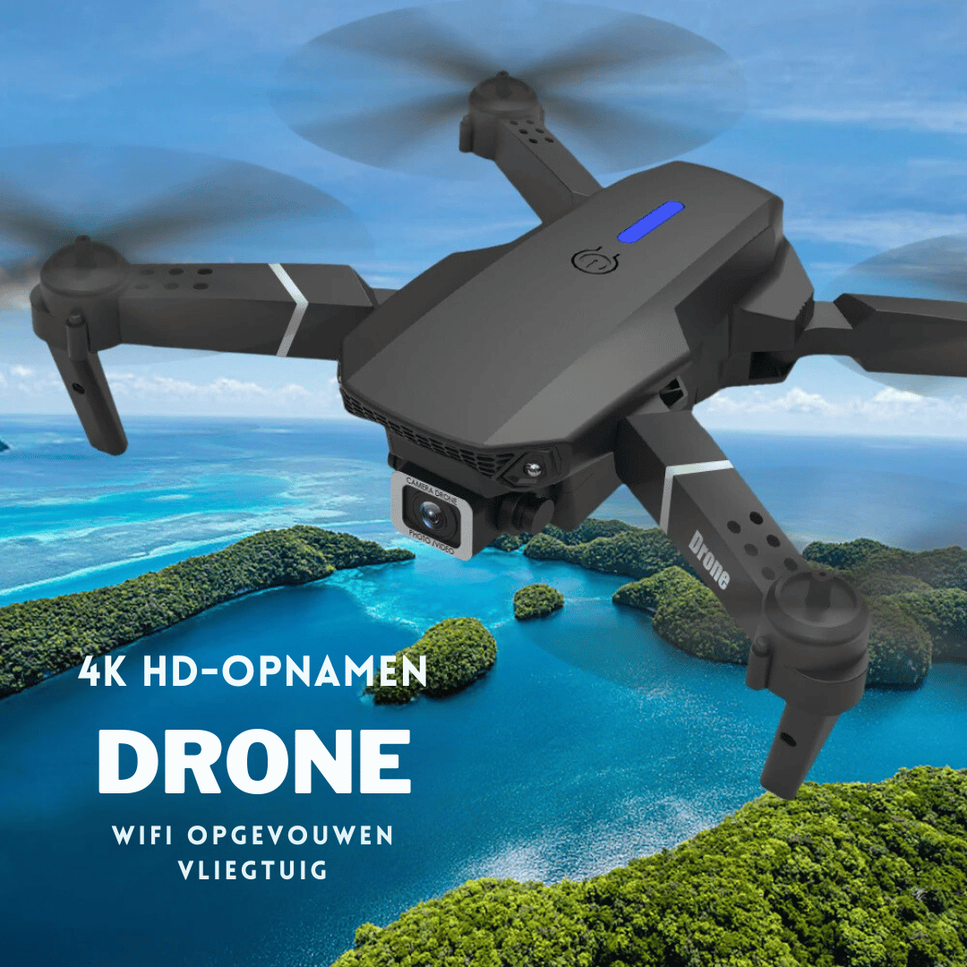 Drone RC - Caméra 4K pliable + Fonction de maintien d'altitude