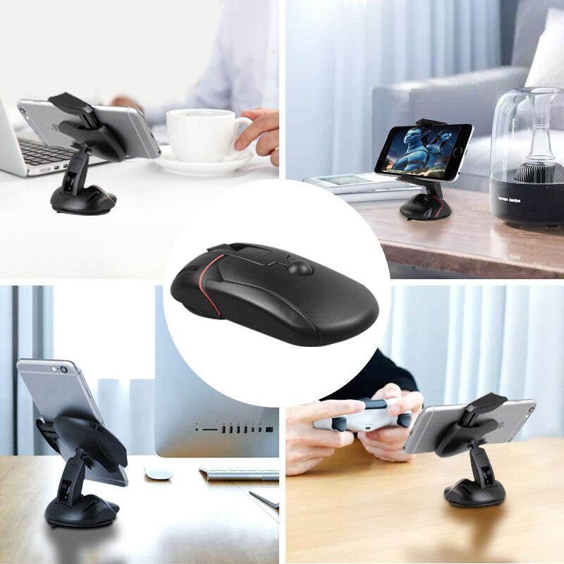 360 ° Transformeerbare Autotelefoon Mount