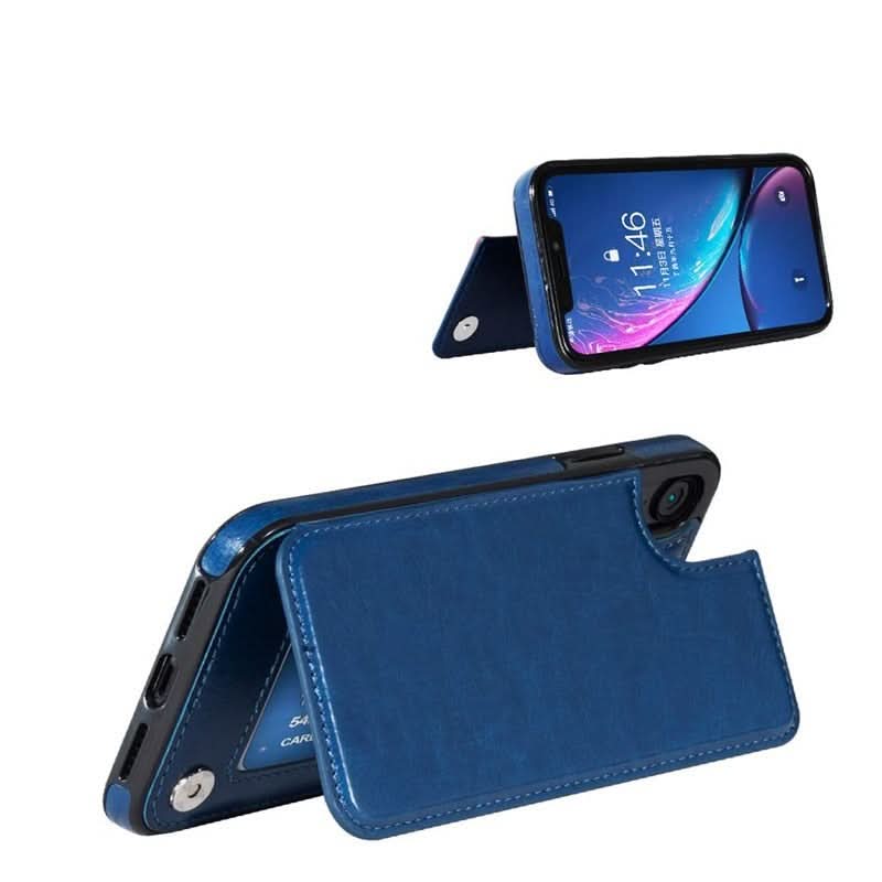 iPhone Leren Portemonnee Hoesje