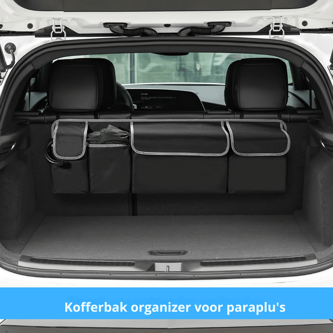 Hangende Auto Kofferbak Organizer – Compacte Achterbankopslag voor SUV's, Trucks & MPV's