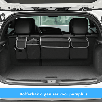 Hangende Auto Kofferbak Organizer – Compacte Achterbankopslag voor SUV's, Trucks & MPV's