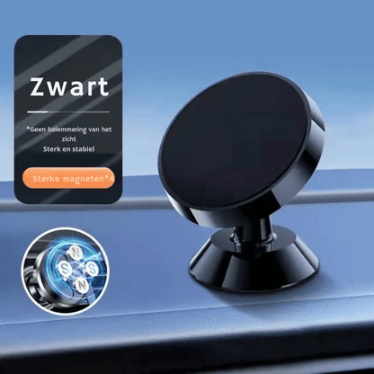 Magnetische Auto Telefoonhouder – Stevige GPS- en Smartphonehouder