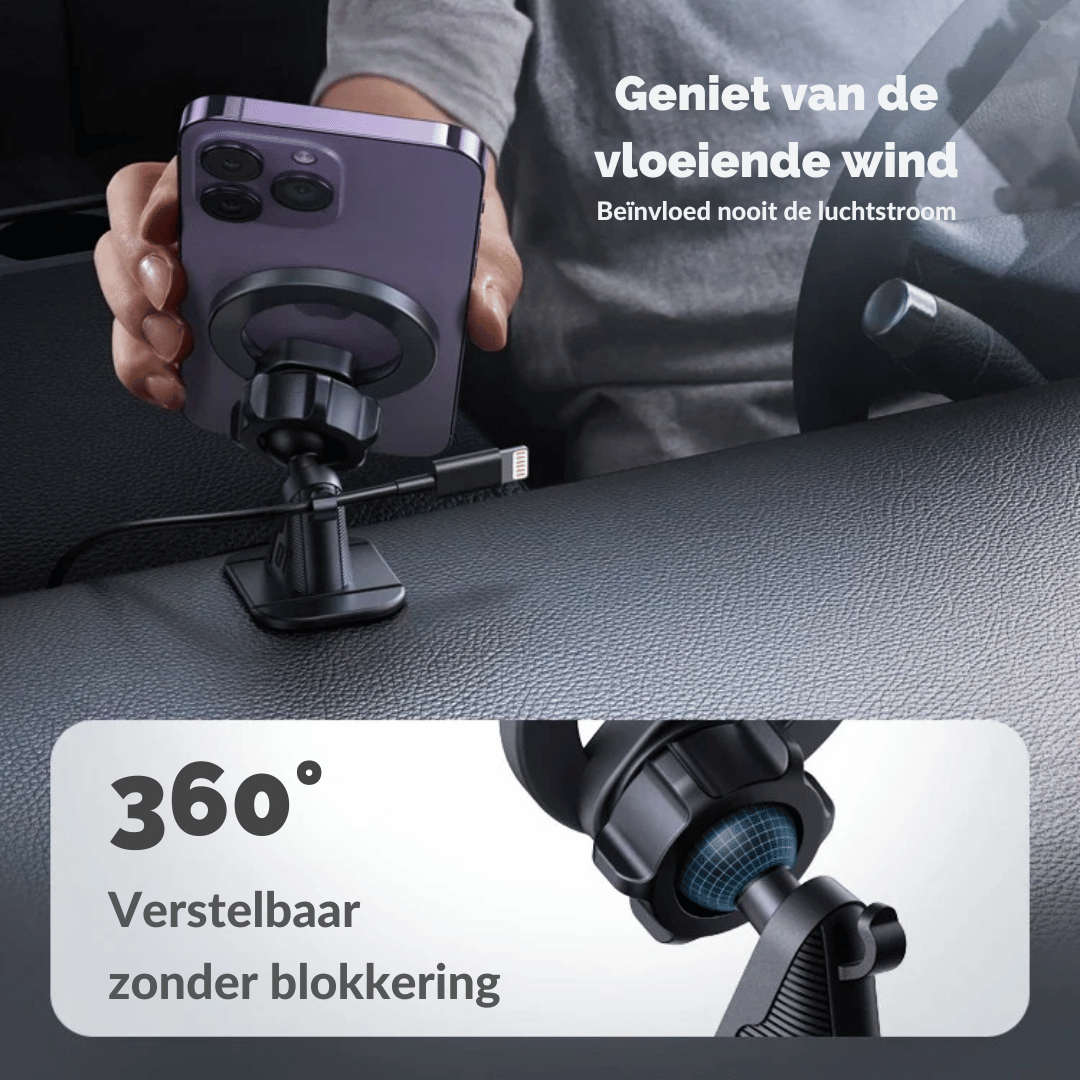 Magnetische Telefoonhouder met 20 Sterke Magneten en 3M Hechting – Veilig en Duurzaam