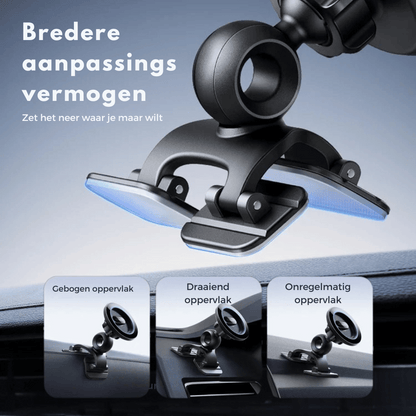 Magnetische Telefoonhouder voor Auto – Flexibel, Sterk & Geschikt voor Gebogen Oppervlakken