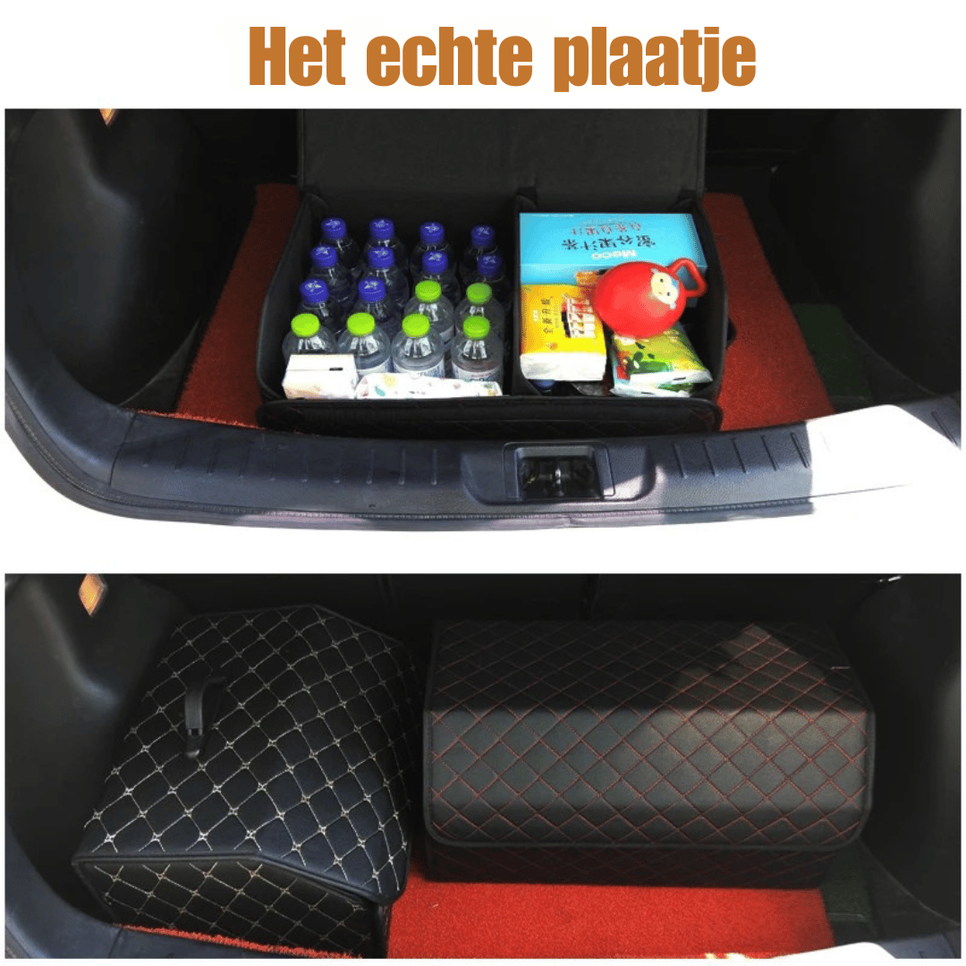 Multifunctionele Kofferbak Organizer – Ruim, Opvouwbaar en Duurza