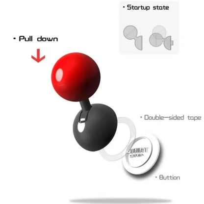 Autobalvormige One-Touch Startafdekking