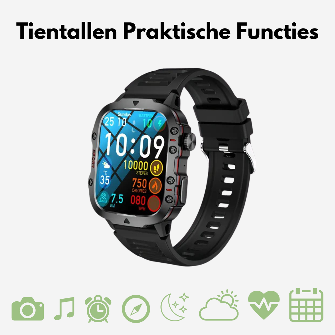 Sport Smartwatch - IP68 Waterdicht