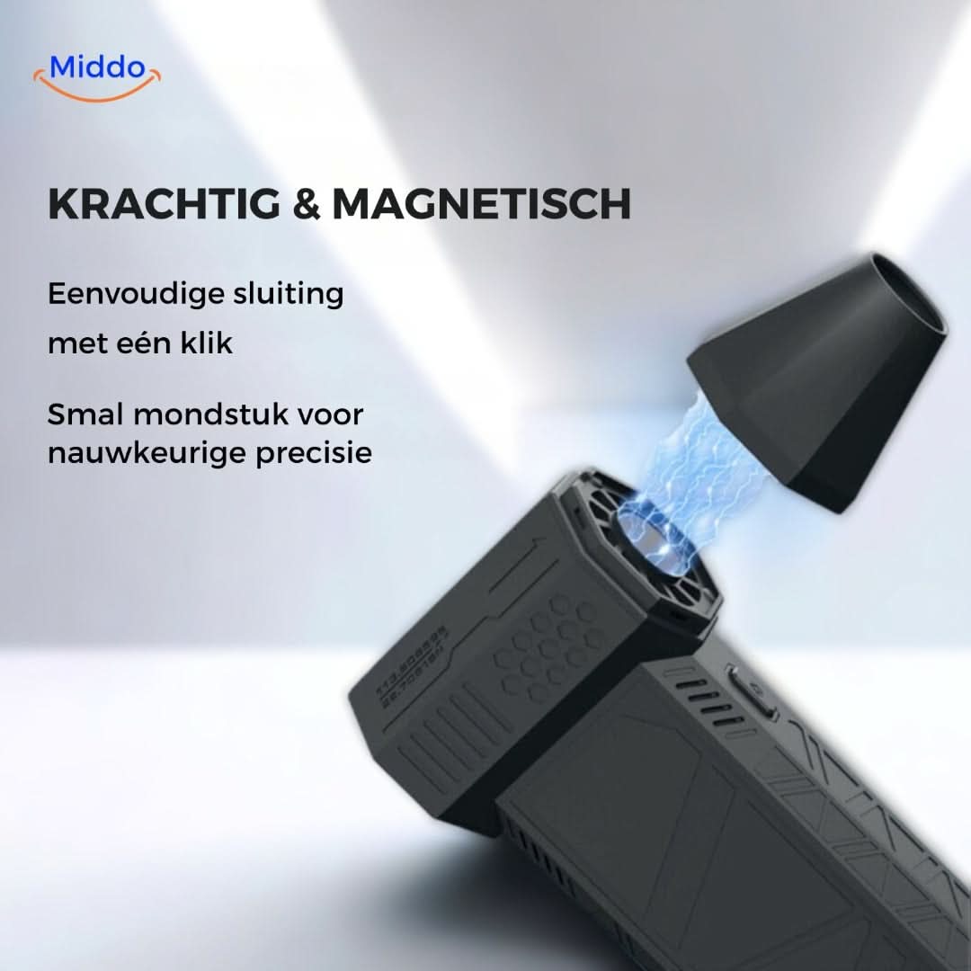 TurboJet™ - Krachtige, Draagbare Luchtblazer