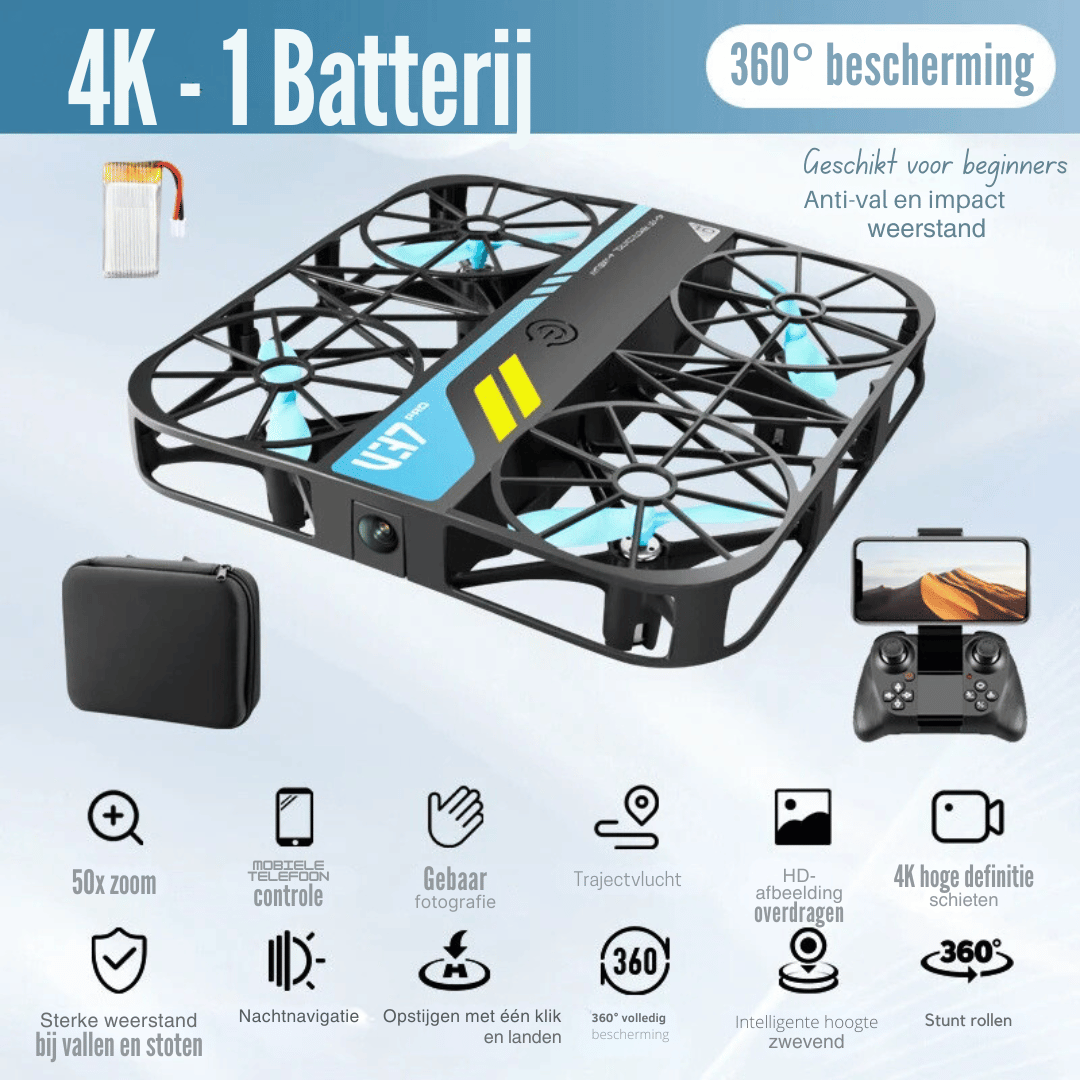V37 Mini Drone - 8K Camera - HD Recording