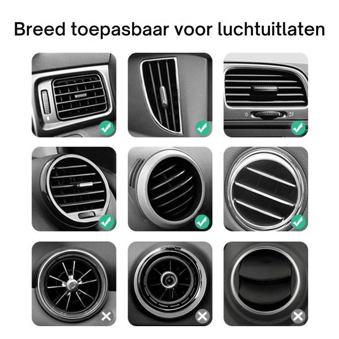 Universele 10W Snelle Draadloze Autolader en Telefoonhouder