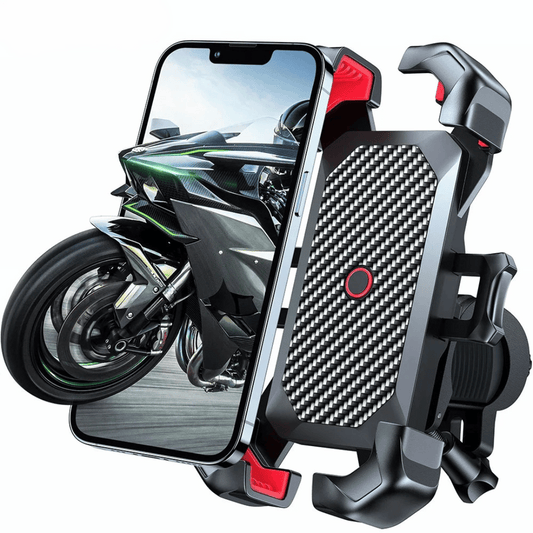 Universele Fietshouder 360° Voor Telefoons 4.7-7 Inch - Schokbestendig & Veilige Grip