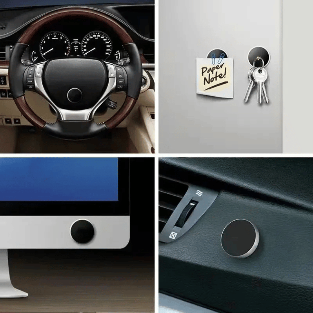 Universele Magnetische Telefoonhouder voor Auto – Dashboard & Wand Compatibel