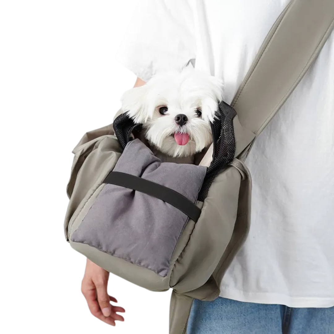Sac à bandoulière mains libres pour chien